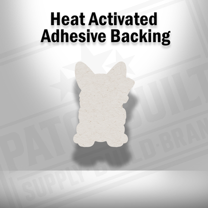 Tactical Corgi Patch – Leatherette Morale Patch