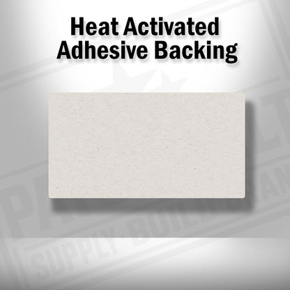 Heat-activated adhesive backing shown on Tactical Camo American Flag patch