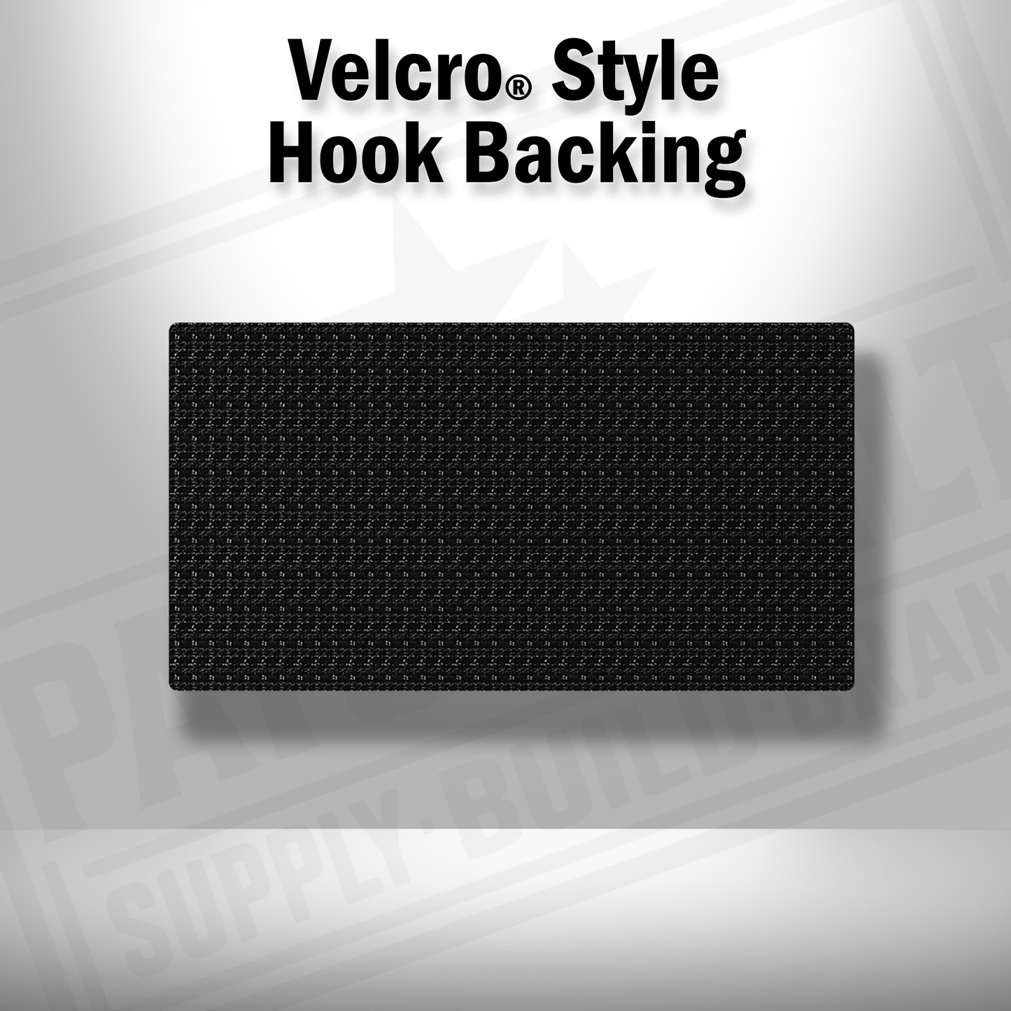 Hook backing shown on Tactical Camo American Flag patch