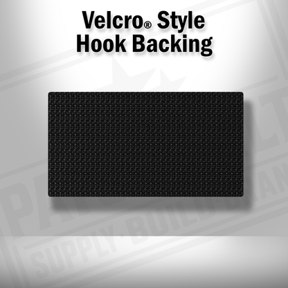 Hook backing shown on Tactical Camo American Flag patch