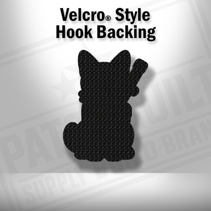 Tactical Siamese Cat Patch – Leatherette Morale Patch