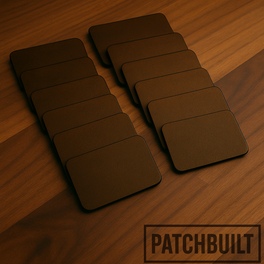 3.25"x2.25" Blank Hook & Loop Patches