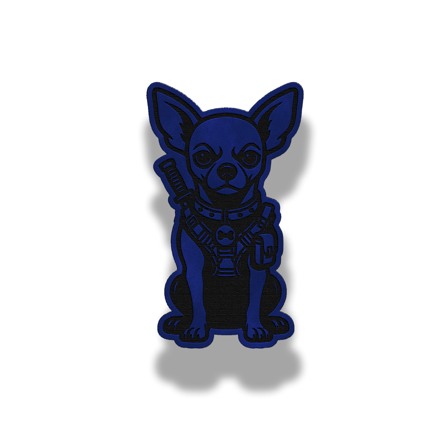 Tactical Chihuahua Dog Patch – Leatherette Morale Patch