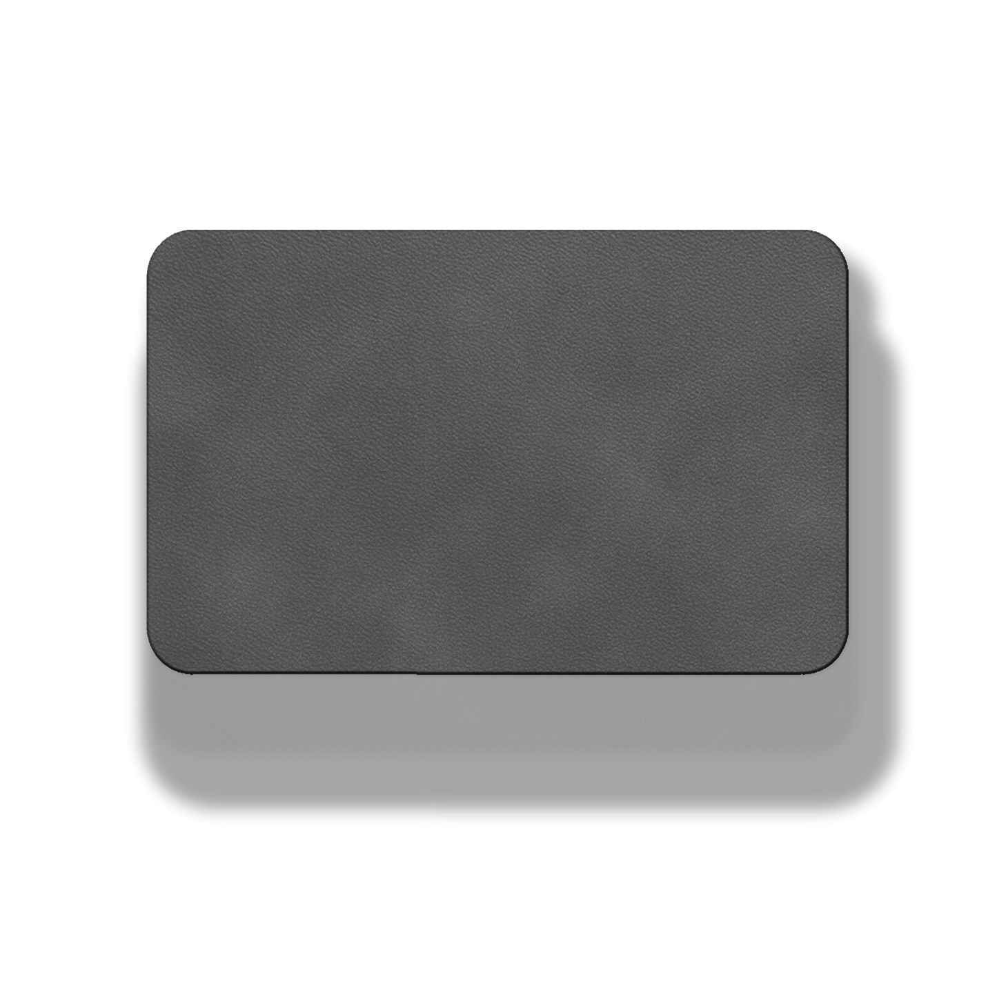 3” x 2” Classic Gray Laserable Leatherette Patch Blanks – Hook Backed | CO2, Diode & Fiber Laser Compatible