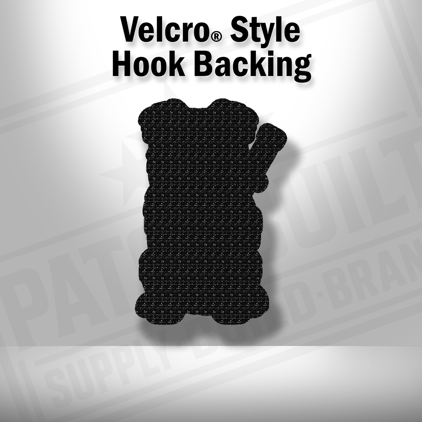 Tactical Collie Patch – Leatherette Morale Patch