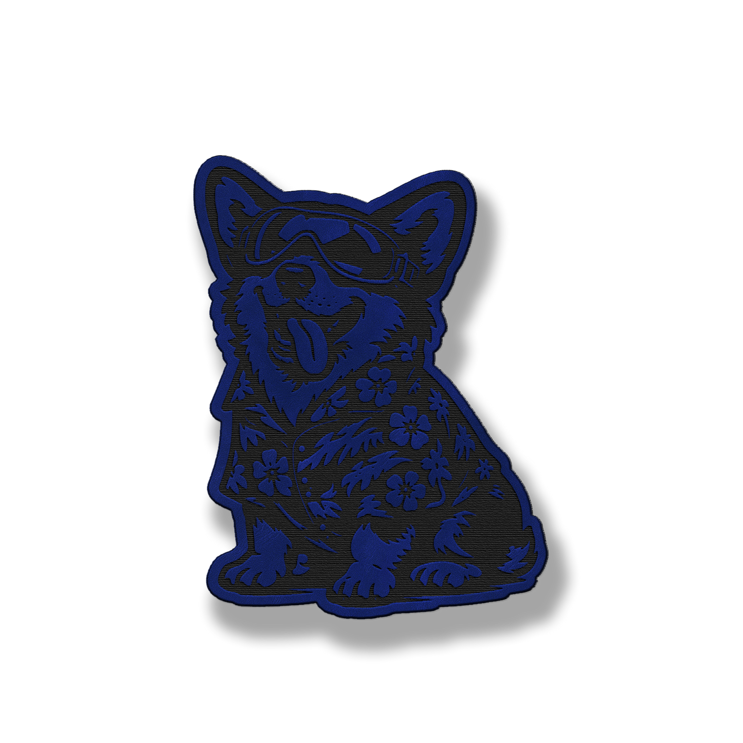 Beach Dog Corgi Patch – Leatherette Morale Patch