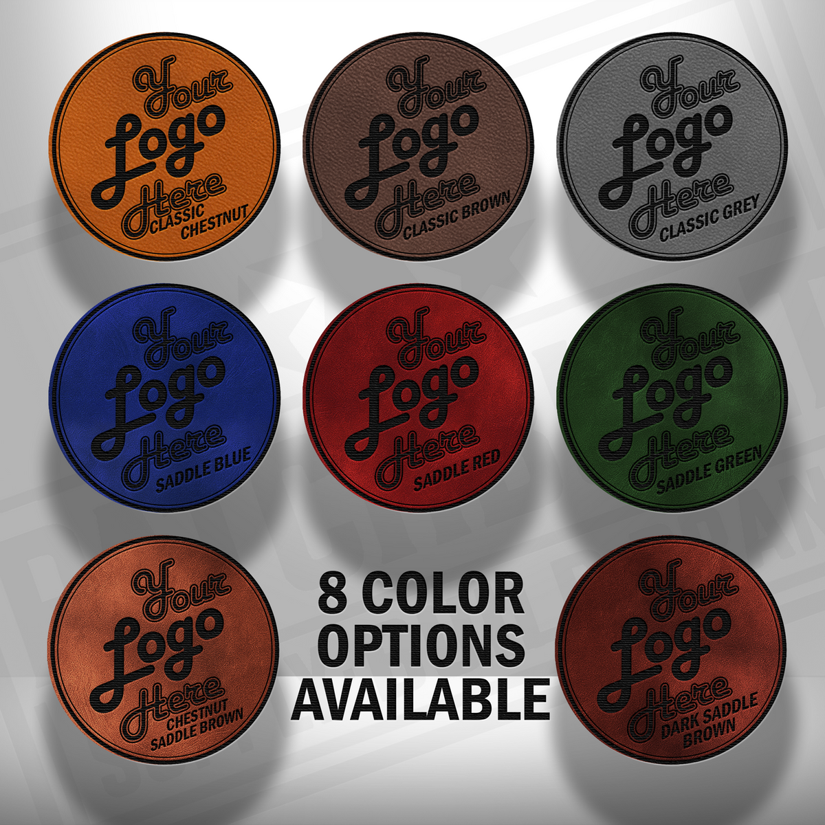 Custom Leatherette Patches – Personalized Logo – PatchBuilt