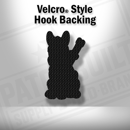 Tactical Donkey Patch – Leatherette Morale Patch