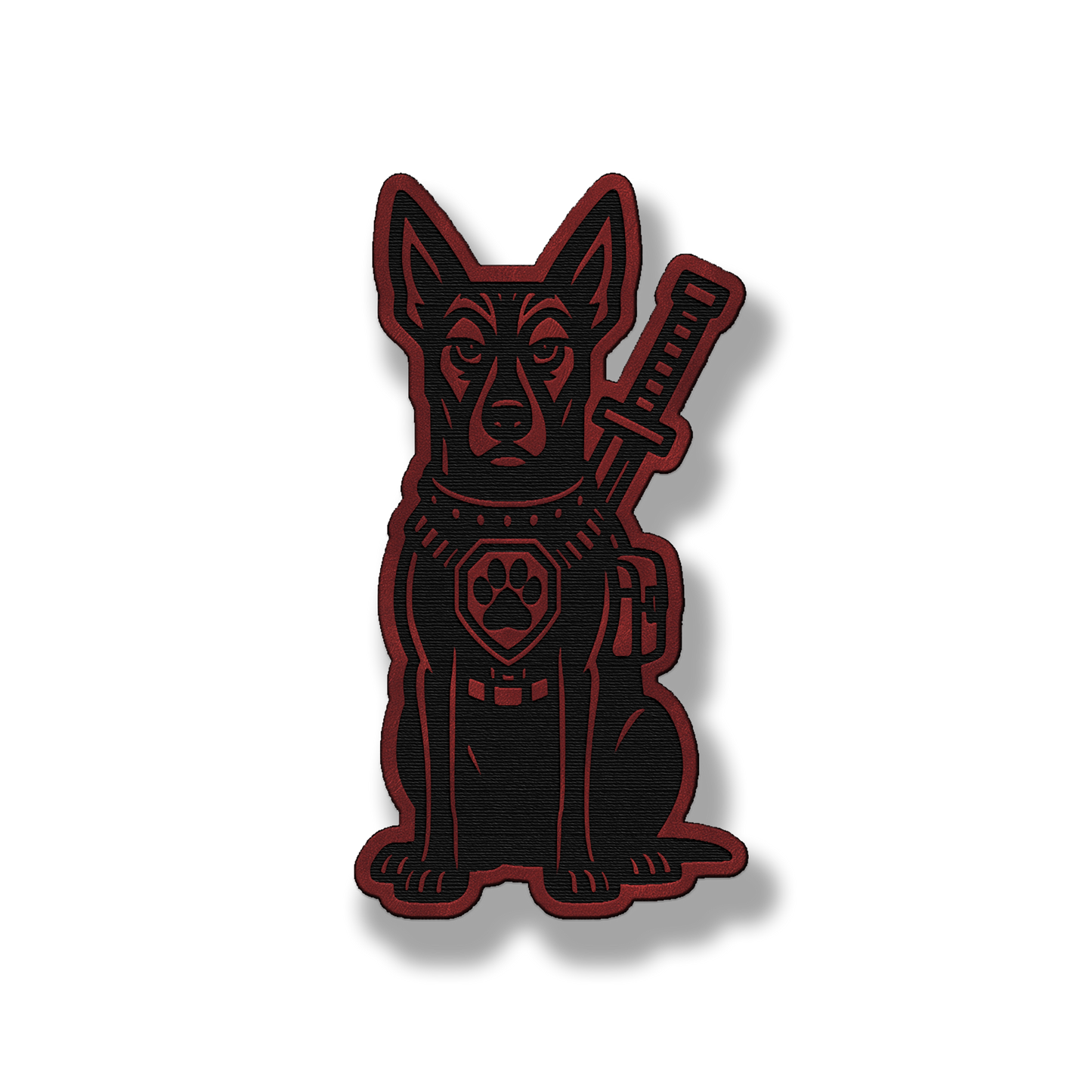 Tactical Dutch Shepherd Patch – Leatherette Morale Patch