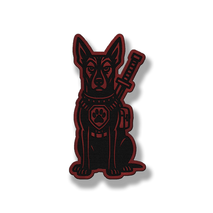 Tactical Dutch Shepherd Patch – Leatherette Morale Patch