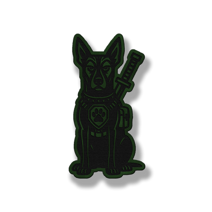 Tactical Dutch Shepherd Patch – Leatherette Morale Patch