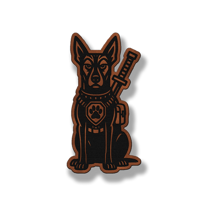 Tactical Dutch Shepherd Patch – Leatherette Morale Patch
