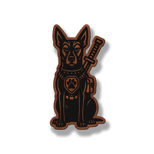 Tactical Dutch Shepherd Patch – Leatherette Morale Patch