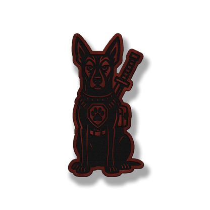 Tactical Dutch Shepherd Patch – Leatherette Morale Patch