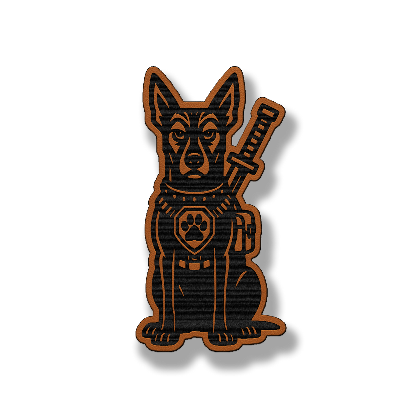 Tactical Dutch Shepherd Patch – Leatherette Morale Patch