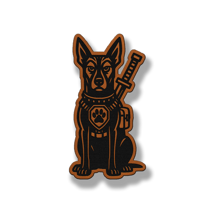 Tactical Dutch Shepherd Patch – Leatherette Morale Patch