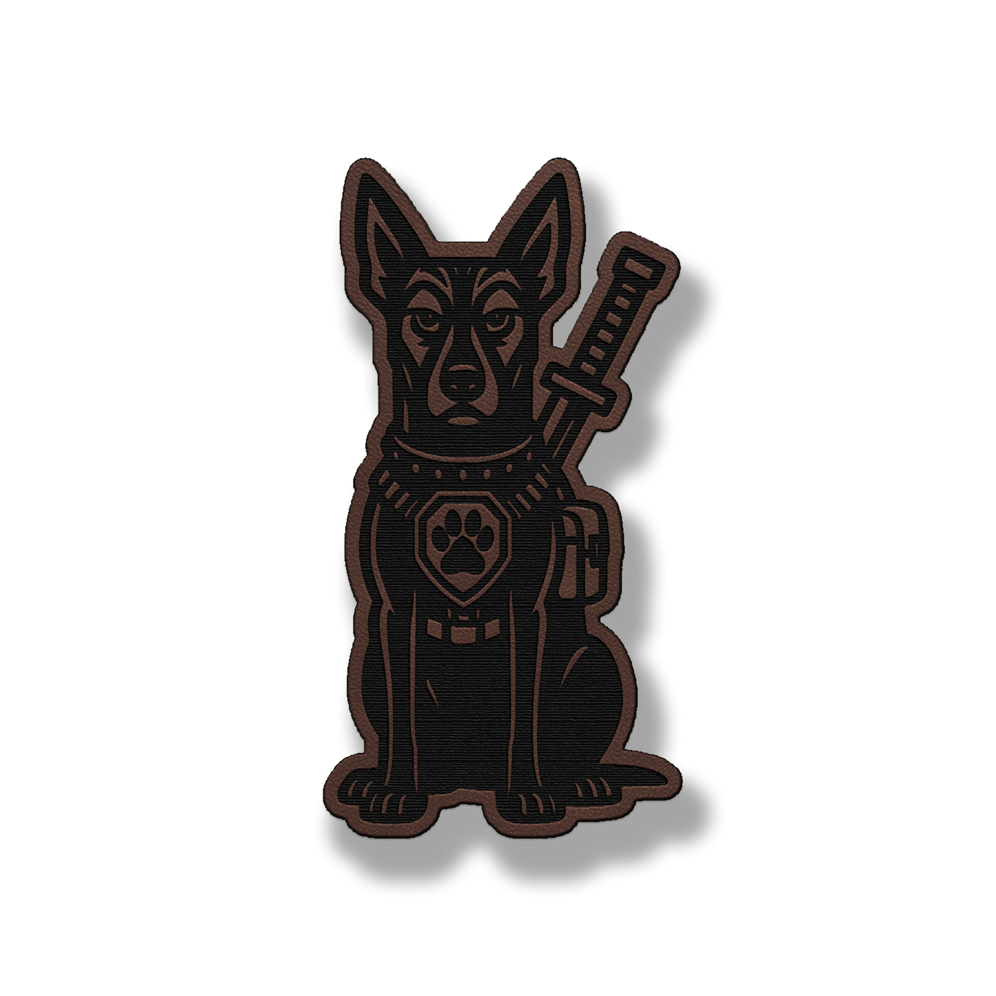 Tactical Dutch Shepherd Patch – Leatherette Morale Patch