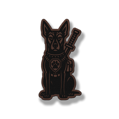 Tactical Dutch Shepherd Patch – Leatherette Morale Patch