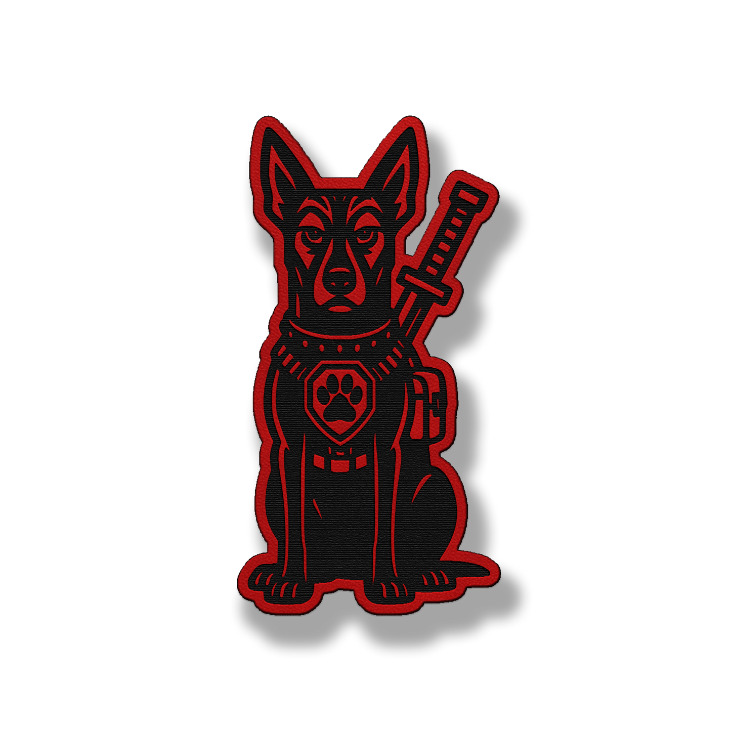 Tactical Dutch Shepherd Patch – Leatherette Morale Patch