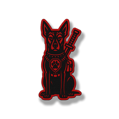 Tactical Dutch Shepherd Patch – Leatherette Morale Patch