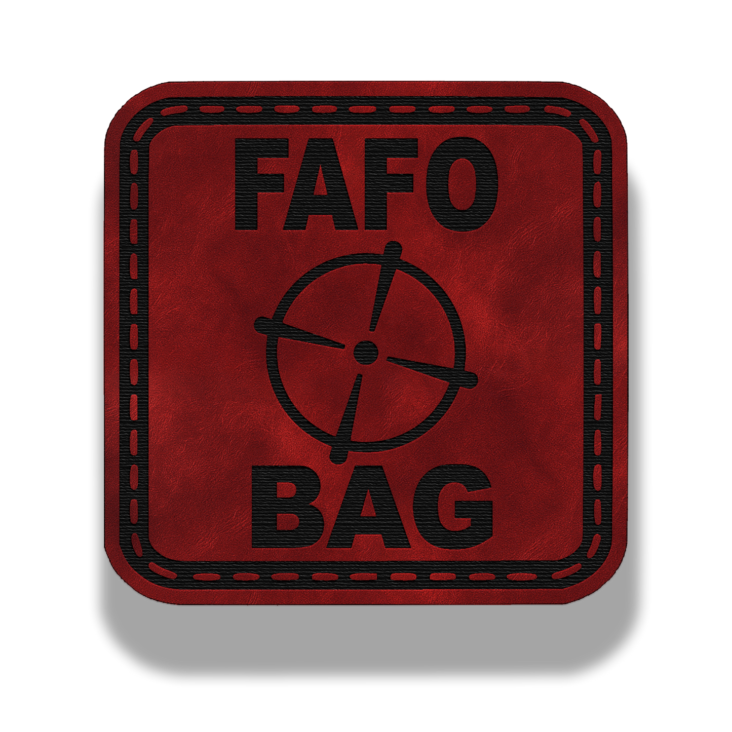 FAFO Bag Patch – Leatherette Morale Patch