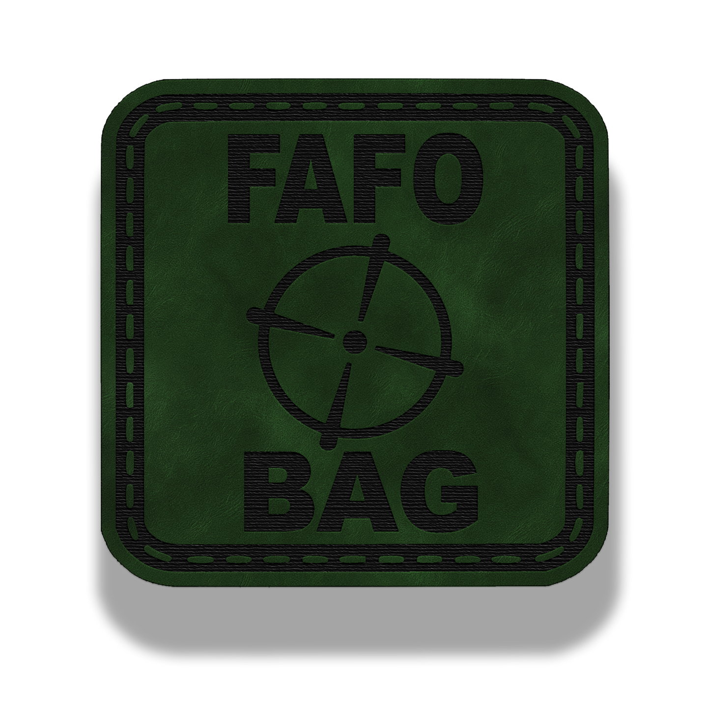 FAFO Bag Patch – Leatherette Morale Patch