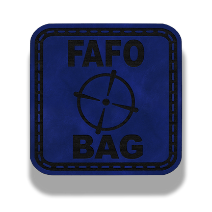 FAFO Bag Patch – Leatherette Morale Patch