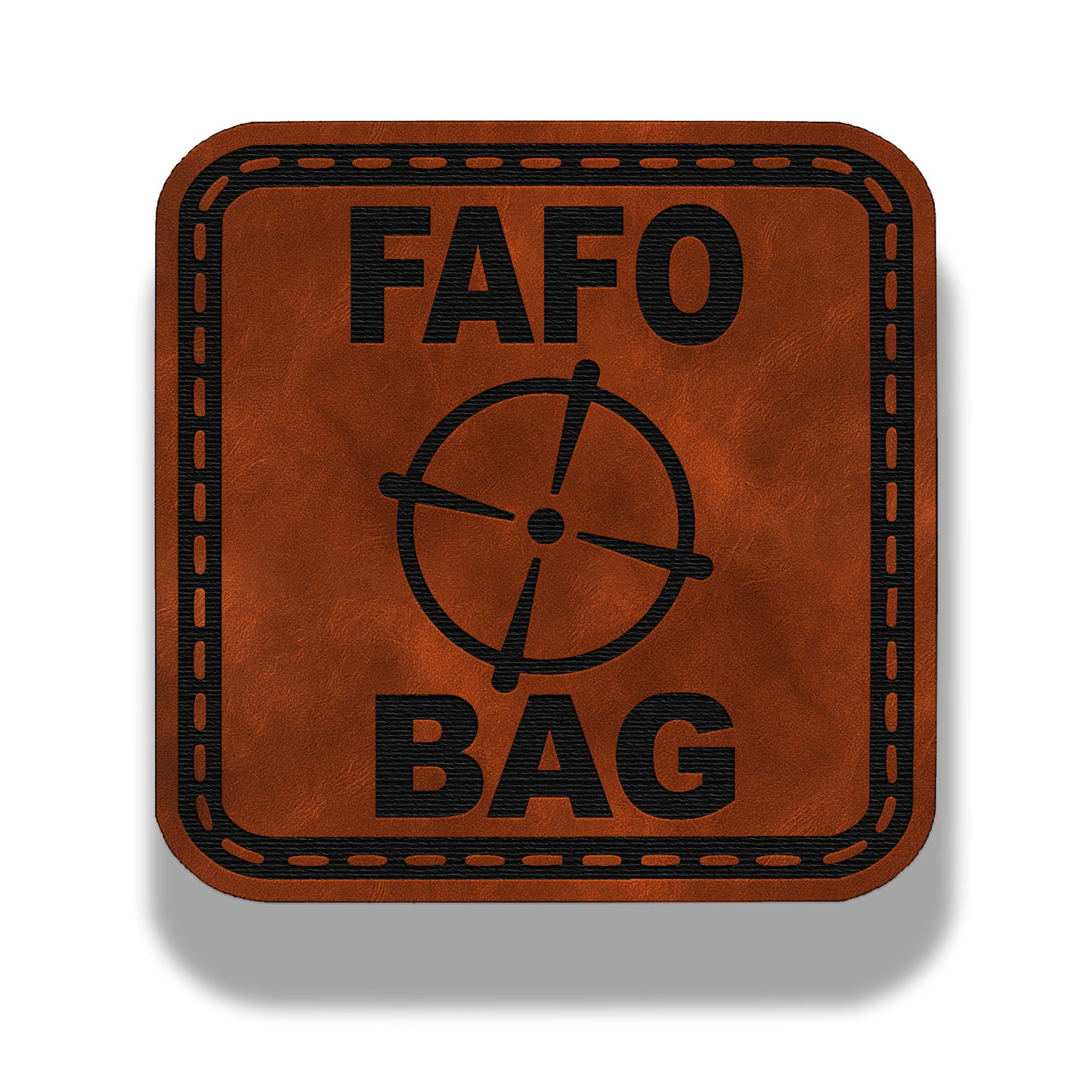 FAFO Bag Patch – Leatherette Morale Patch