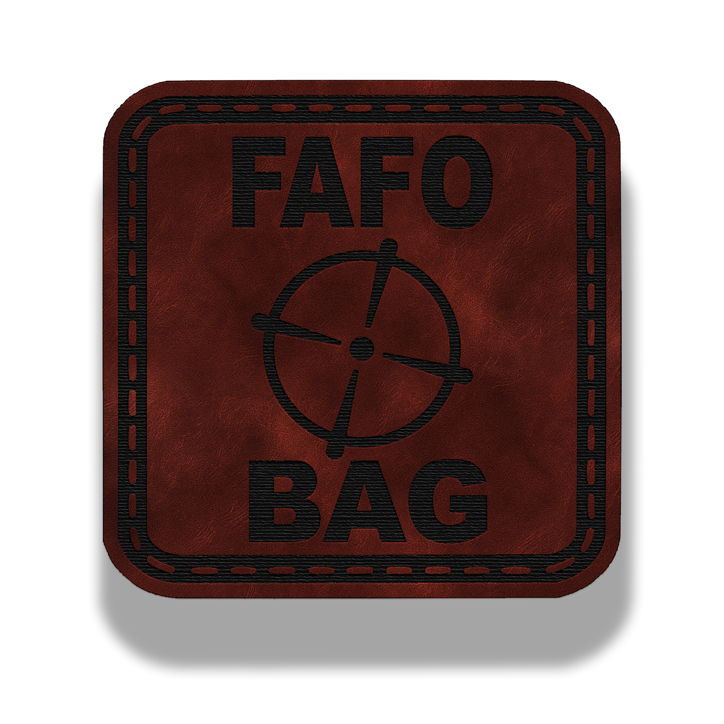 FAFO Bag Patch – Leatherette Morale Patch