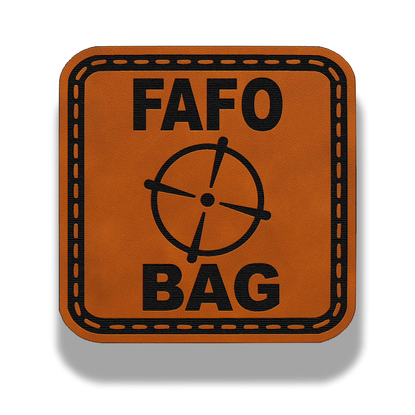 FAFO Bag Patch – Leatherette Morale Patch