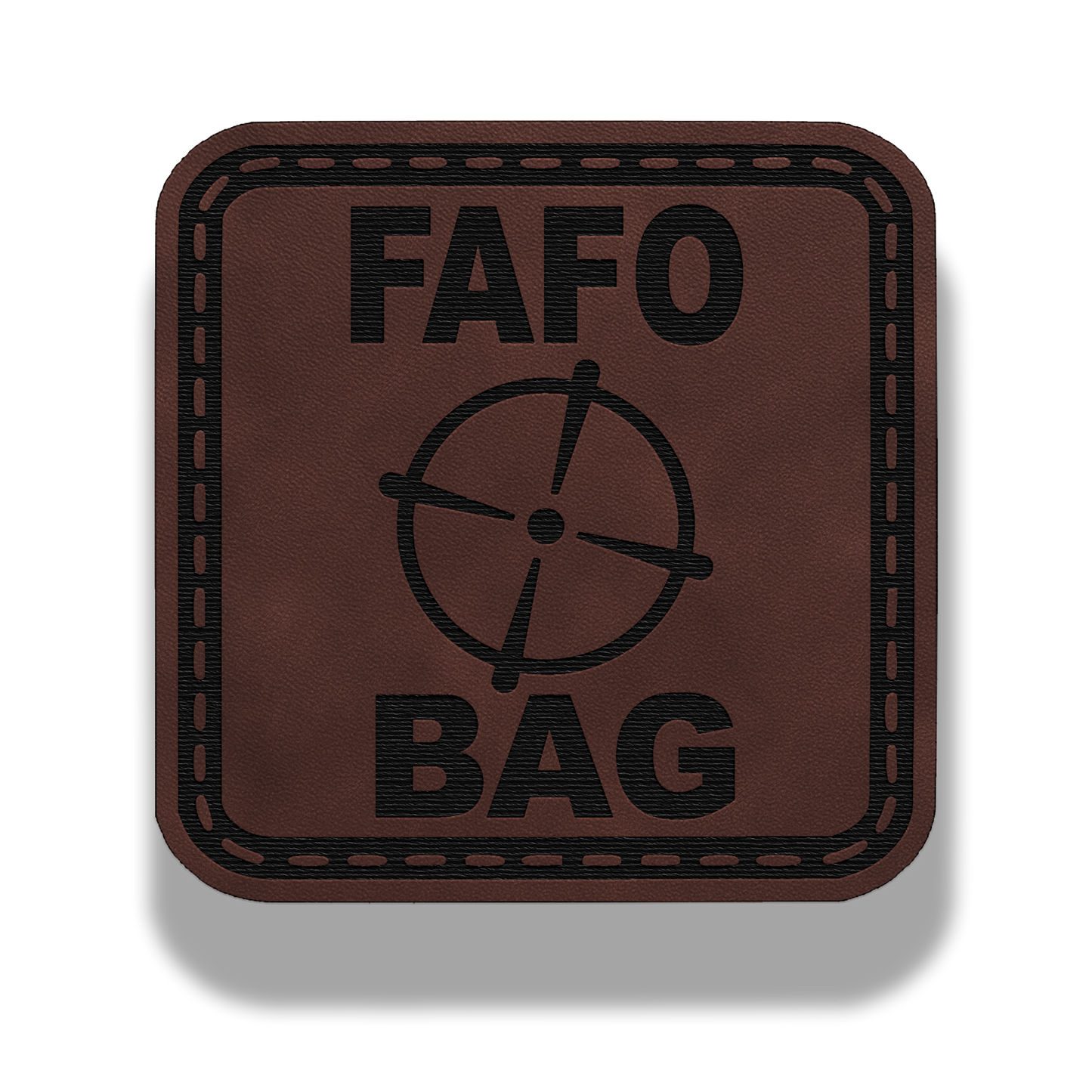 FAFO Bag Patch – Leatherette Morale Patch
