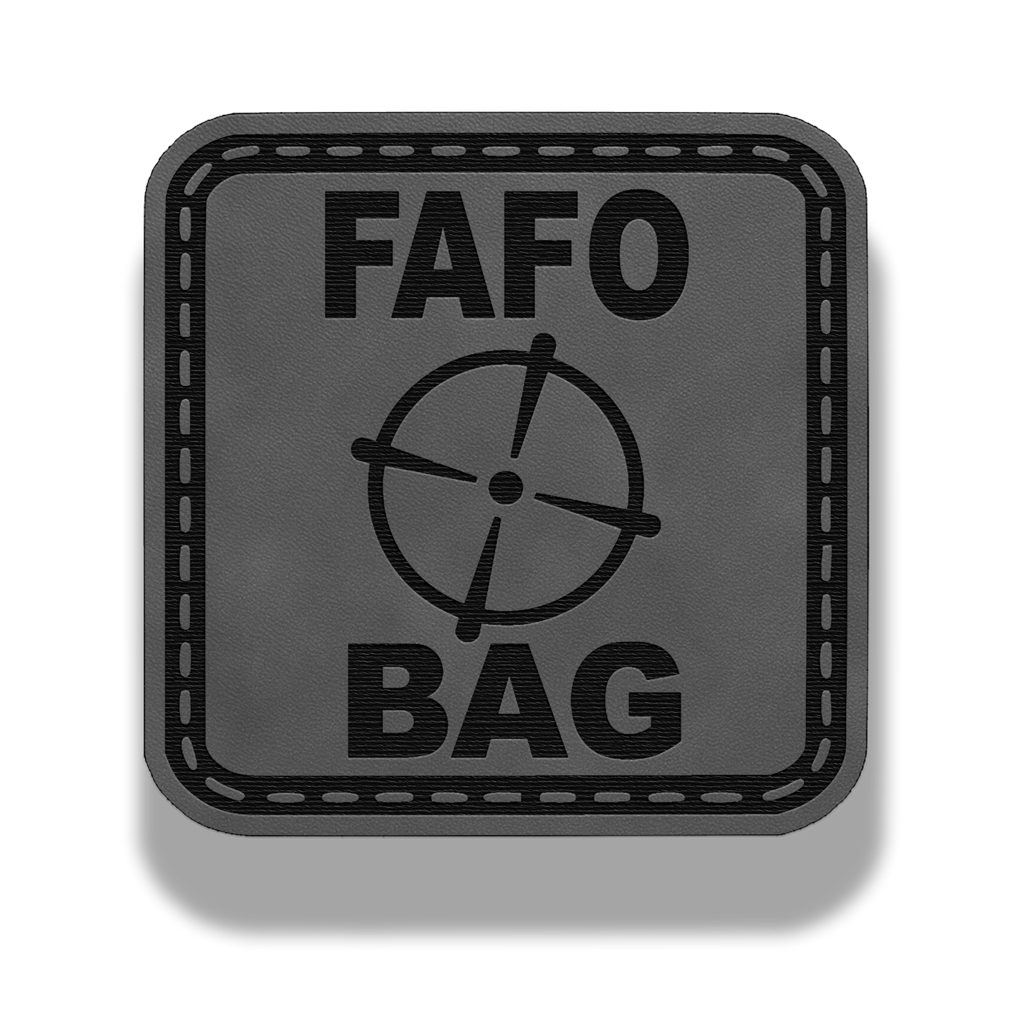 FAFO Bag Patch – Leatherette Morale Patch