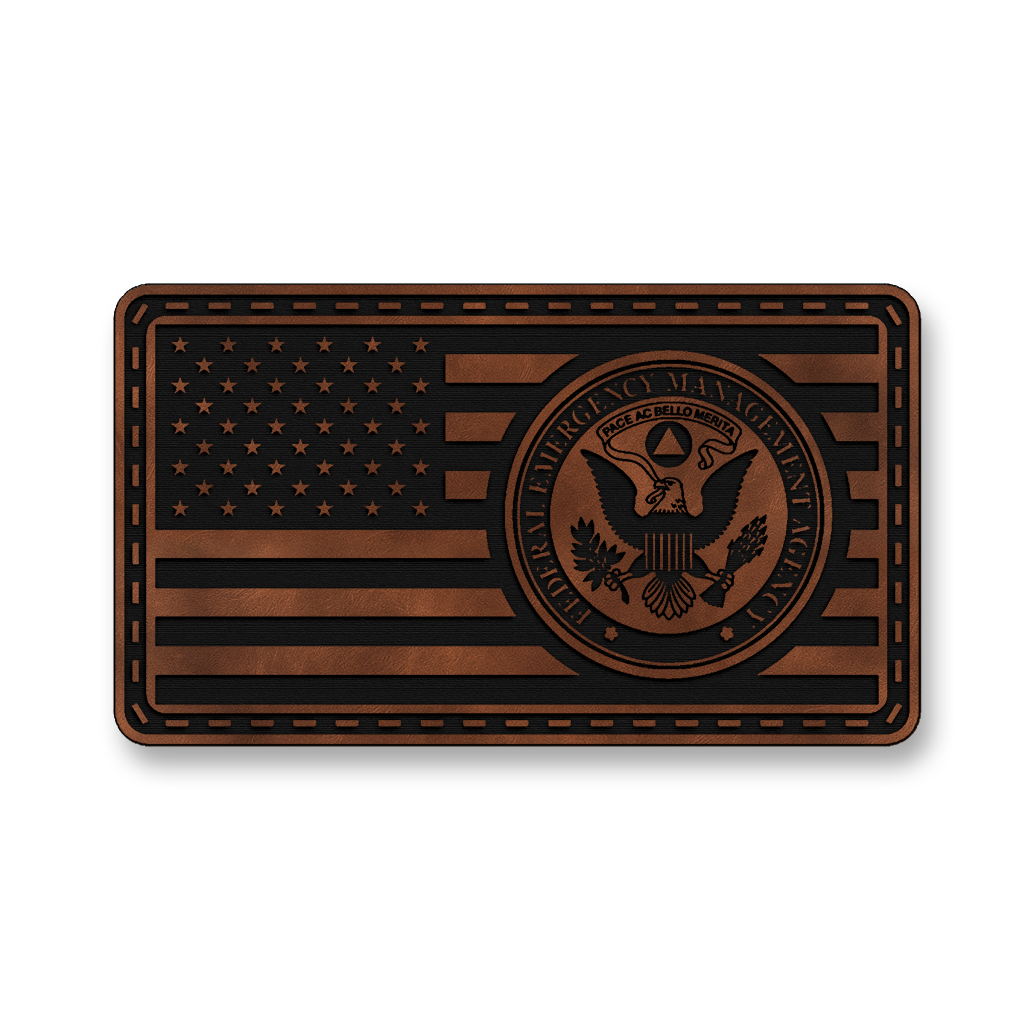 Federal Emergency Management Agency Flag – Leatherette Morale Patch