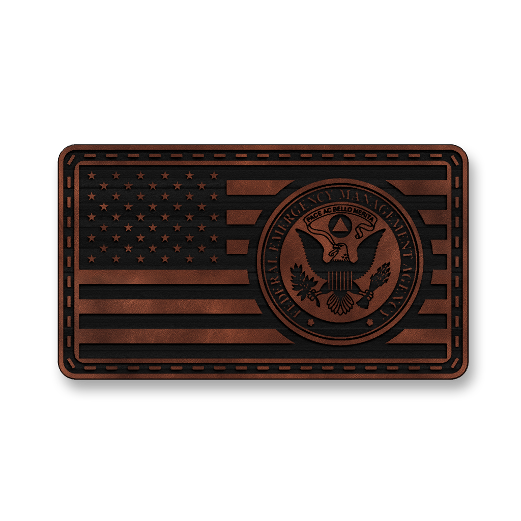Federal Emergency Management Agency Flag – Leatherette Morale Patch