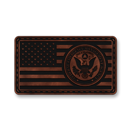 Federal Emergency Management Agency Flag – Leatherette Morale Patch