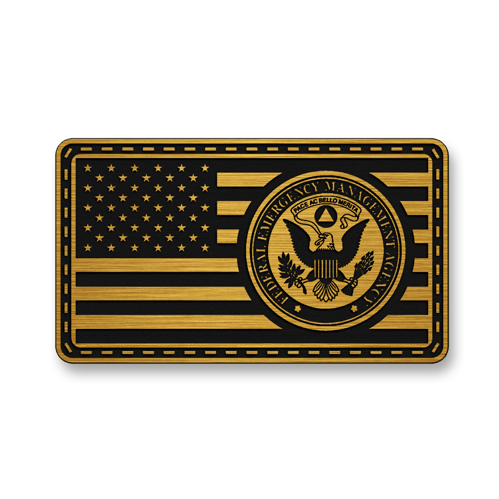 Federal Emergency Management Agency Flag – Leatherette Morale Patch