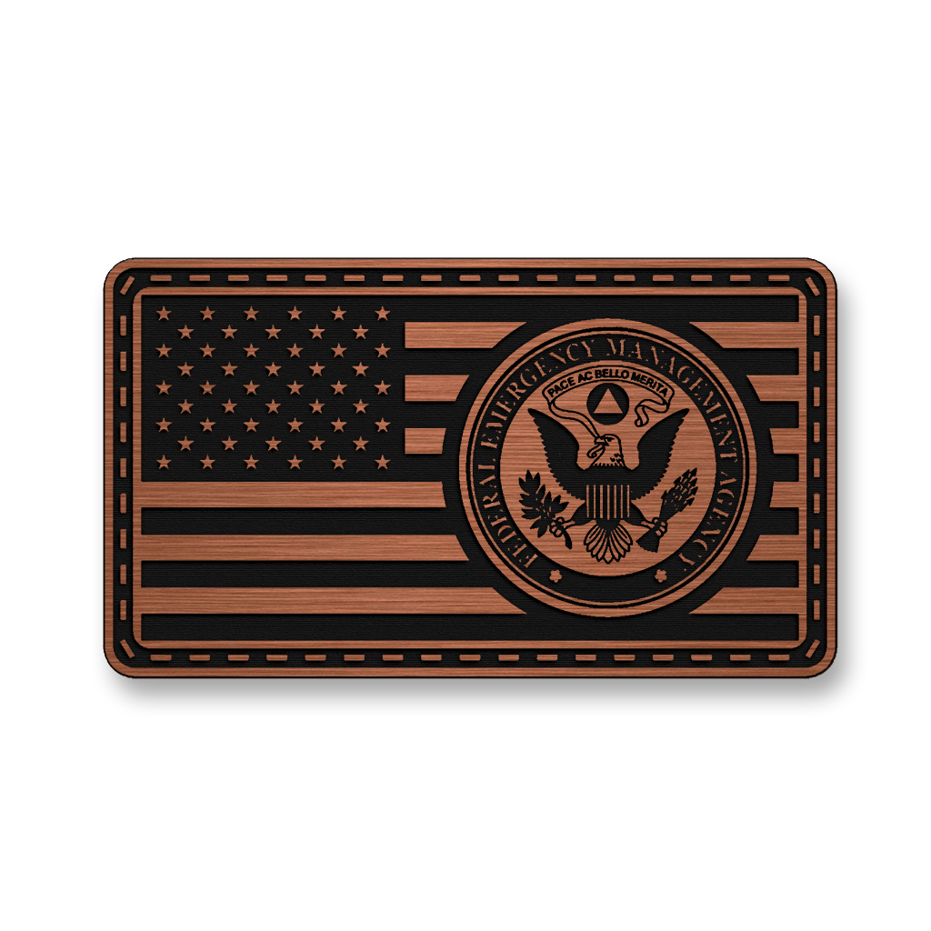 Federal Emergency Management Agency Flag – Leatherette Morale Patch