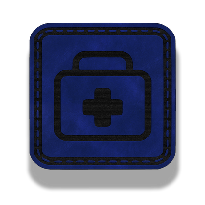 First Aid Box Patch – Leatherette Morale Patch