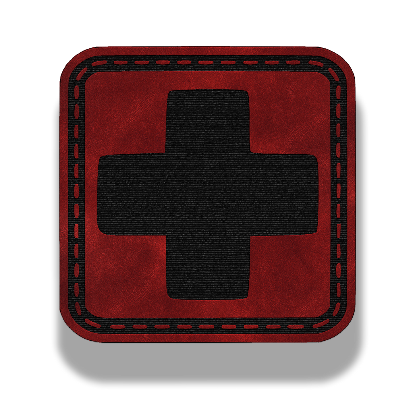 First Aid Plus Patch – Leatherette Morale Patch