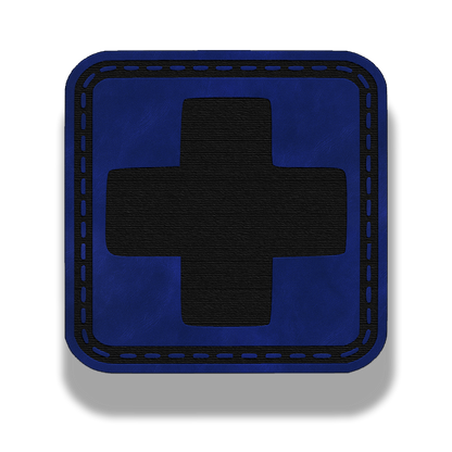 First Aid Plus Patch – Leatherette Morale Patch