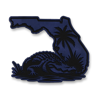 Florida Gator State Patch – Leatherette Morale Patch