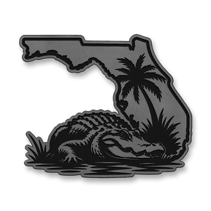 Florida Gator State Patch – Leatherette Morale Patch