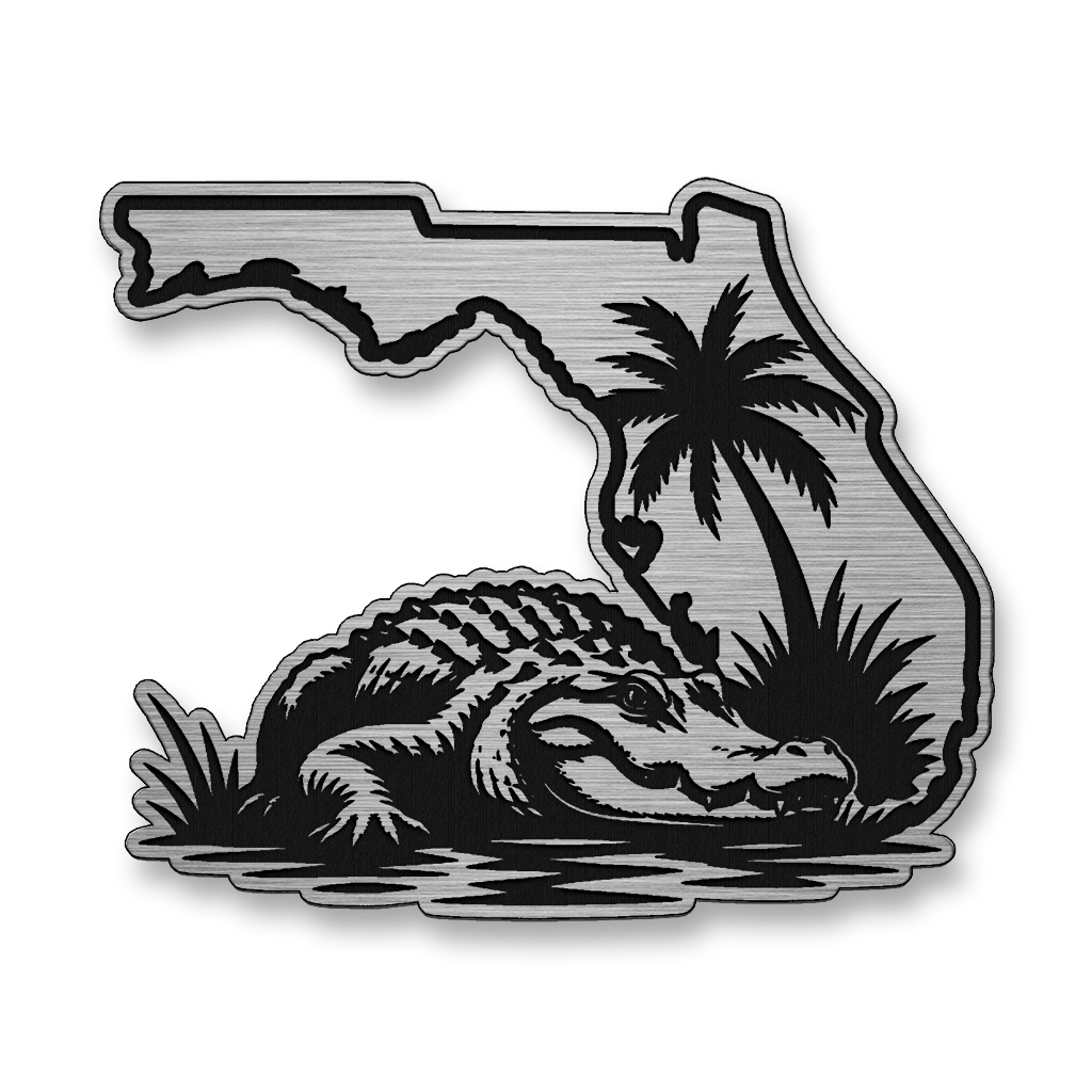 Florida Gator State Patch – Leatherette Morale Patch