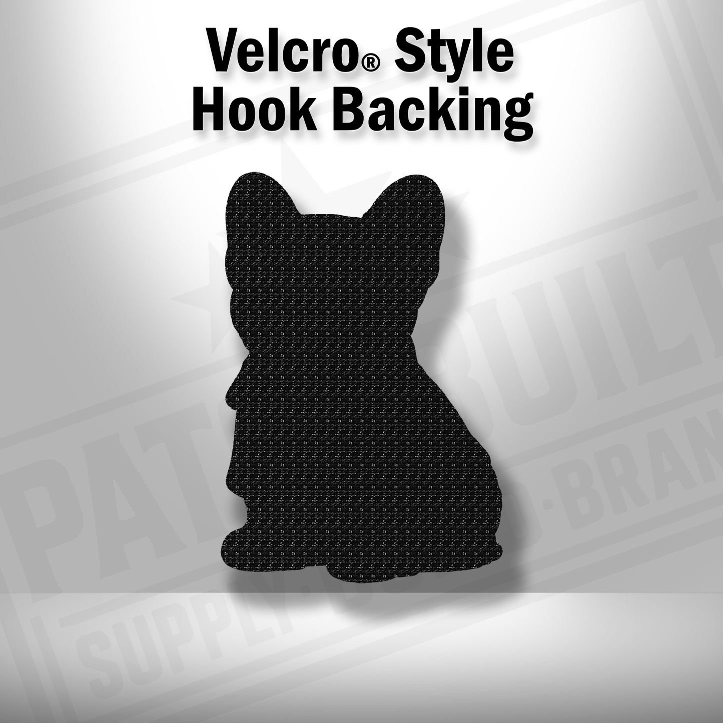 Beach Dog Frenchie Patch – Leatherette Morale Patch