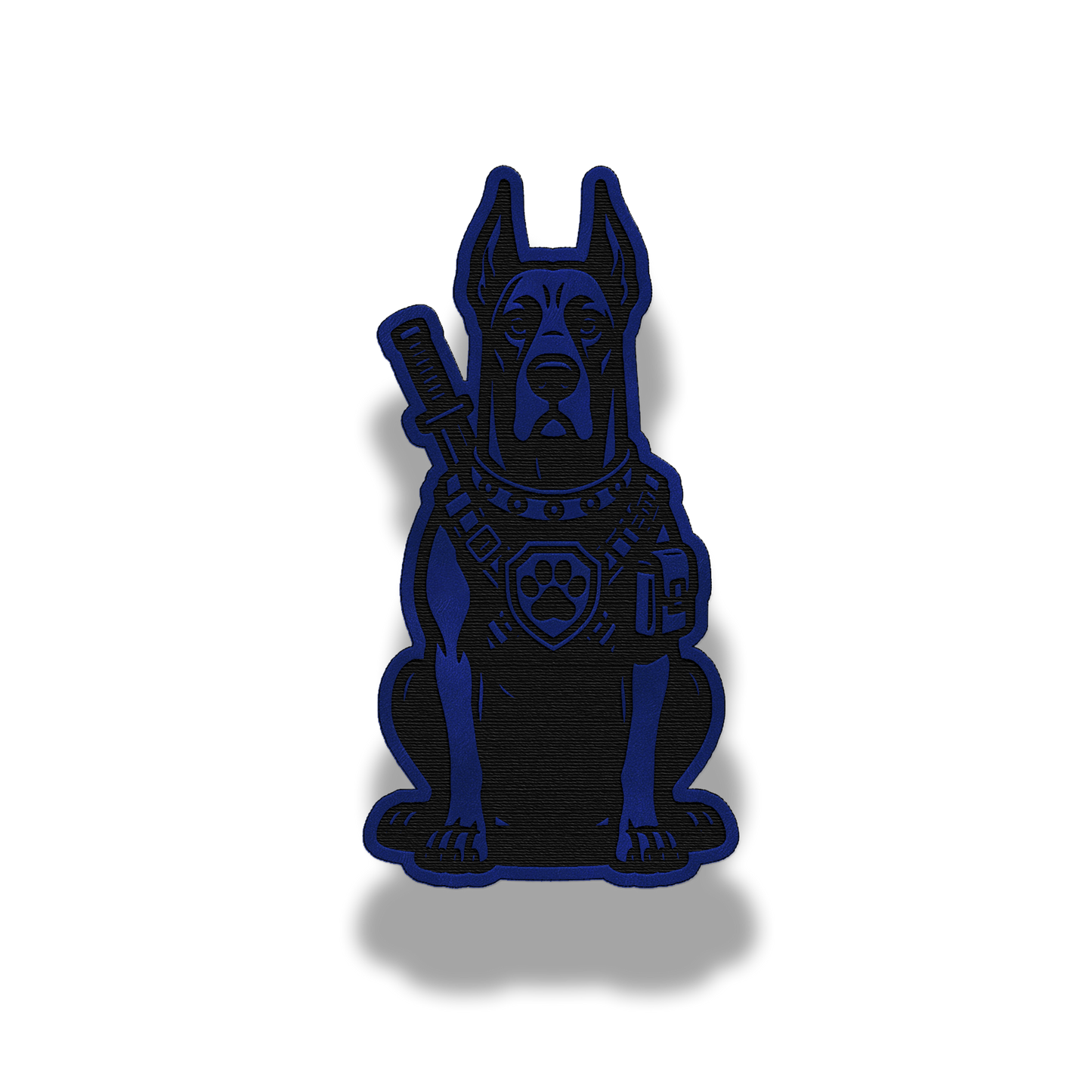 Tactical Great Dane Dog Patch – Leatherette Morale Patch