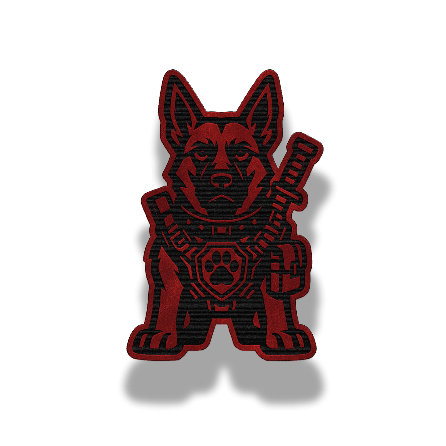 Tactical K9 Dog Patch – Leatherette Morale Patch