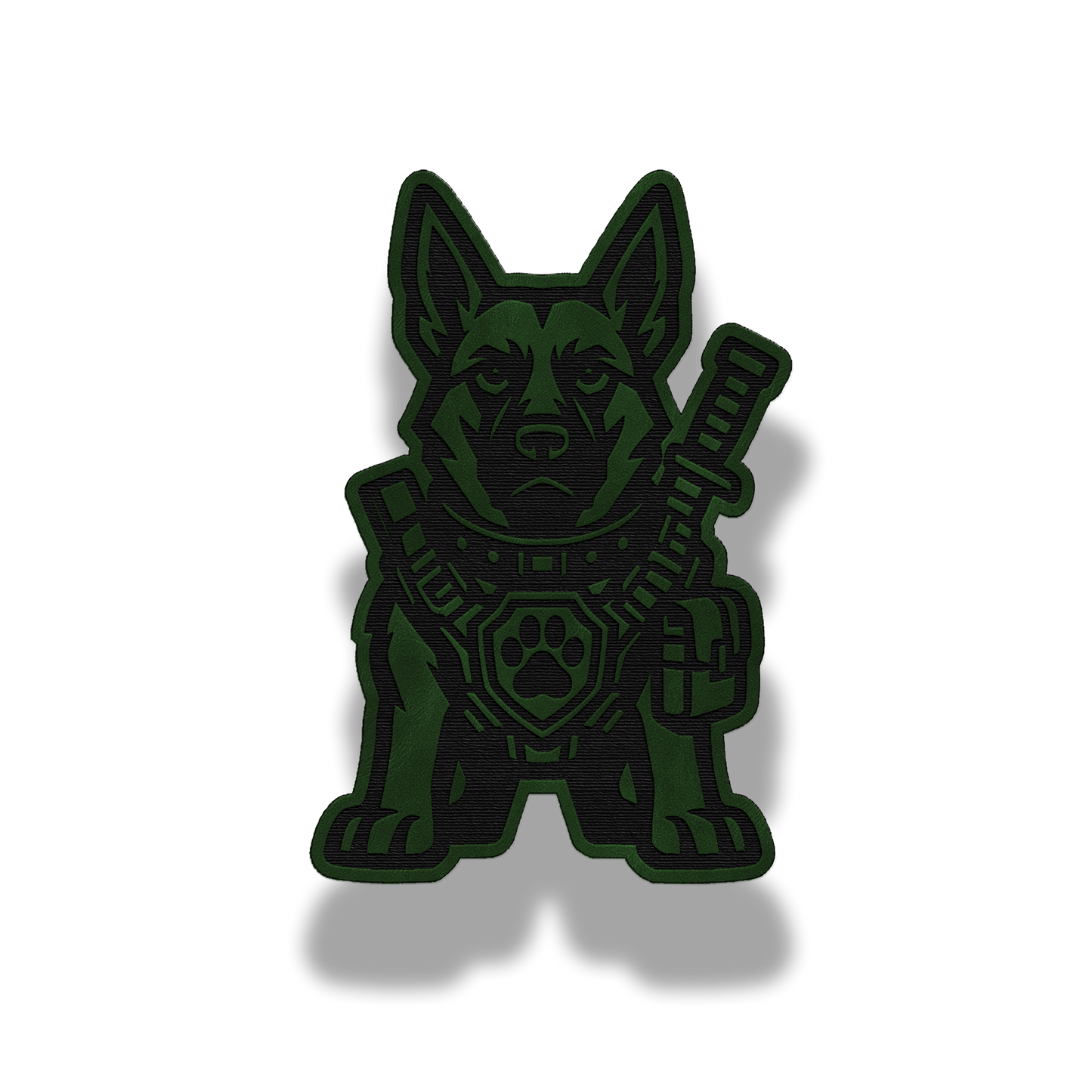 Tactical K9 Dog Patch – Leatherette Morale Patch