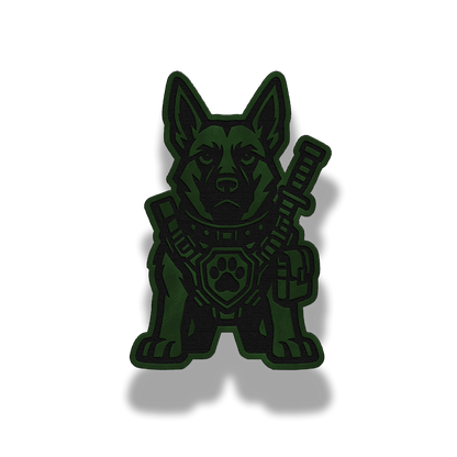 Tactical K9 Dog Patch – Leatherette Morale Patch