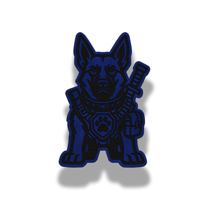 Tactical K9 Dog Patch – Leatherette Morale Patch