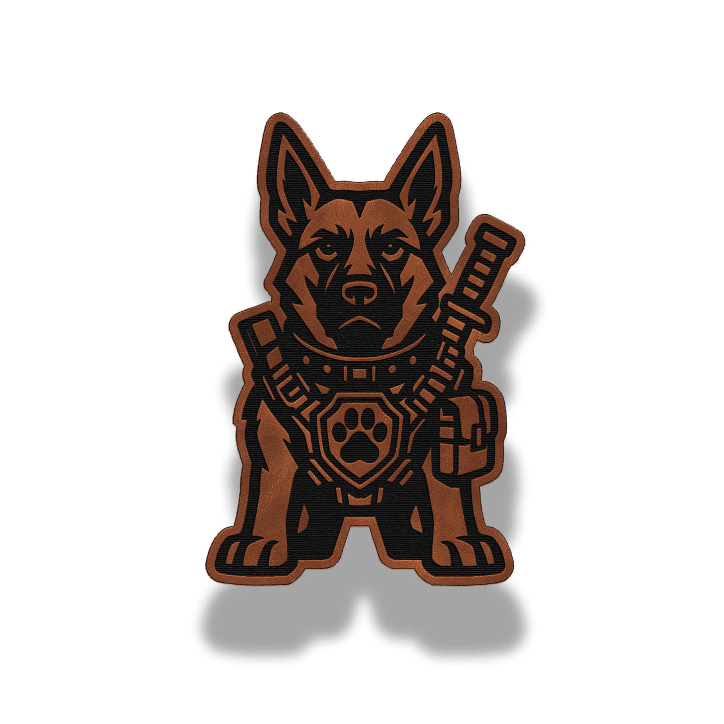 Tactical K9 Dog Patch – Leatherette Morale Patch
